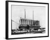 Construction of the Lincoln Memorial-null-Framed Photographic Print