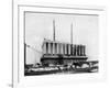 Construction of the Lincoln Memorial-null-Framed Photographic Print