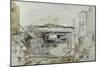 Construction of the London and Birmingham Railway, C.1835 (Pencil with Wash, and Chalk Highlights O-John Cooke Bourne-Mounted Giclee Print