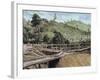 Construction of the Panama Canal. Works in Bridge Called 'Alto-Obispo'-Prisma Archivo-Framed Photographic Print