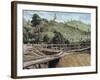 Construction of the Panama Canal. Works in Bridge Called 'Alto-Obispo'-Prisma Archivo-Framed Photographic Print