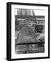 Construction of the Reservoir, Manvers Main Colliery, Wath Upon Dearne, South Yorkshire, 1955-Michael Walters-Framed Photographic Print