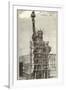 Construction of the Statue of Liberty-null-Framed Art Print