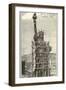 Construction of the Statue of Liberty-null-Framed Art Print