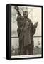 Construction of the Statue of Liberty-null-Framed Stretched Canvas