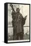 Construction of the Statue of Liberty-null-Framed Stretched Canvas