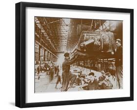 Construction of the T-34 Tanks at the Kirov Factory in Chelyabinsk-null-Framed Giclee Print