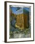 Construction of the Temple at Jerusalem by King Solomon, 15th Century-null-Framed Giclee Print