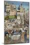 Construction of the Temple of Solomon at Jerusalem-null-Mounted Giclee Print