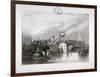 Construction of the Thames Tunnel, London, 1827-George Cooke-Framed Giclee Print