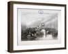 Construction of the Thames Tunnel, London, 1827-George Cooke-Framed Giclee Print