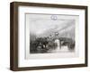 Construction of the Thames Tunnel, London, 1827-George Cooke-Framed Giclee Print
