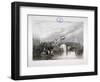 Construction of the Thames Tunnel, London, 1827-George Cooke-Framed Giclee Print