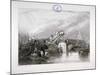 Construction of the Thames Tunnel, London, 1827-George Cooke-Mounted Giclee Print