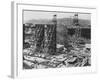 Construction of the Three Double-Chamber Locks that Comprise the Gatun Lock in the Panama Canal-null-Framed Photographic Print