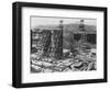 Construction of the Three Double-Chamber Locks that Comprise the Gatun Lock in the Panama Canal-null-Framed Photographic Print