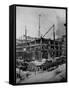 Construction of the Woolworth Building, New York-Irving Underhill-Framed Stretched Canvas