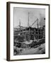 Construction of the Woolworth Building, New York-Irving Underhill-Framed Photographic Print