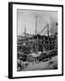 Construction of the Woolworth Building, New York-Irving Underhill-Framed Photographic Print