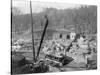 Construction on Boston Common-null-Stretched Canvas