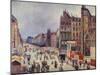 Construction on Reaumur Street-Maximilien Luce-Mounted Giclee Print