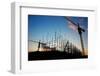Construction Site at Dusk (Or Dawn)-Liang Zhang-Framed Photographic Print