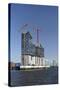 Construction Site at the Elbphilharmonie in Hamburg, Germany, Europe-Axel Schmies-Stretched Canvas