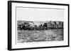 Construction Train on the Union Pacific Railroad, USA, 1868-null-Framed Giclee Print