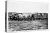 Construction Train on the Union Pacific Railroad, USA, 1868-null-Stretched Canvas