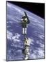 Construction Work on International Space Station-null-Mounted Photo