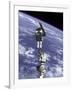 Construction Work on International Space Station-null-Framed Photo