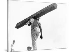 Construction Worker, Mexico City, 1927-Tina Modotti-Stretched Canvas