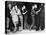 Construction Workers and Taxi Dancers Enjoying a Night Out in Barroom in Frontier Town-Margaret Bourke-White-Stretched Canvas