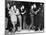 Construction Workers and Taxi Dancers Enjoying a Night Out in Barroom in Frontier Town-Margaret Bourke-White-Mounted Photographic Print