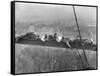 Construction Workers Resting on Steel Beam above Manhattan-null-Framed Stretched Canvas