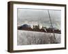 Construction Workers Resting on Steel Beam above Manhattan-null-Framed Photographic Print