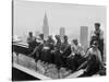 Construction Workers Take a Lunch Break on a Steel Beam Atop the RCA Building at Rockefeller Center-null-Stretched Canvas