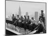 Construction Workers Take a Lunch Break on a Steel Beam Atop the RCA Building at Rockefeller Center-null-Mounted Premium Photographic Print