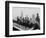 Construction Workers Take a Lunch Break on a Steel Beam Atop the RCA Building at Rockefeller Center-null-Framed Photographic Print