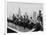 Construction Workers Take a Lunch Break on a Steel Beam Atop the RCA Building at Rockefeller Center-null-Framed Photographic Print