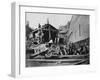 Construction Workers Take Break-null-Framed Premium Photographic Print