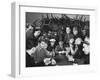 Construction Workers Taking a Break During Construction of Queens Midtown Tunnel, NYC-Carl Mydans-Framed Photographic Print