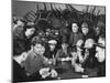 Construction Workers Taking a Break During Construction of Queens Midtown Tunnel, NYC-Carl Mydans-Mounted Photographic Print