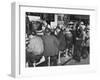 Construction Workers Taking a Lunch Break, Construction of the Queens Midtown Tunnel,New York City-Carl Mydans-Framed Photographic Print