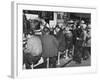 Construction Workers Taking a Lunch Break, Construction of the Queens Midtown Tunnel,New York City-Carl Mydans-Framed Photographic Print