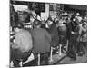 Construction Workers Taking a Lunch Break, Construction of the Queens Midtown Tunnel,New York City-Carl Mydans-Mounted Photographic Print