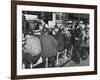 Construction Workers Taking a Lunch Break, Construction of the Queens Midtown Tunnel,New York City-Carl Mydans-Framed Photographic Print