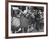 Construction Workers Taking a Lunch Break, Construction of the Queens Midtown Tunnel,New York City-Carl Mydans-Framed Photographic Print