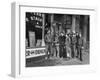 Construction Workers Taking Lunch Break During Construction of Queens Midtown Tunnel, NYC-Carl Mydans-Framed Photographic Print