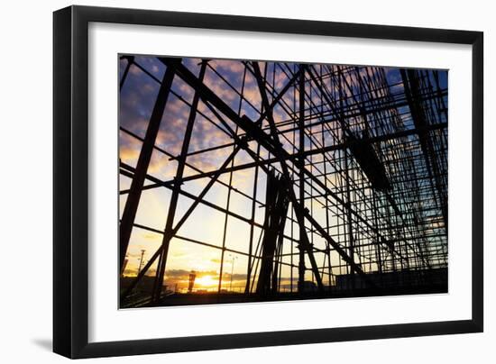 Construction-Liang Zhang-Framed Photographic Print